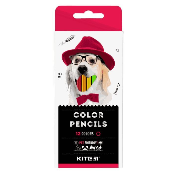 Олівці кольорові Kite Dogs 24 шт (K22-055-1)