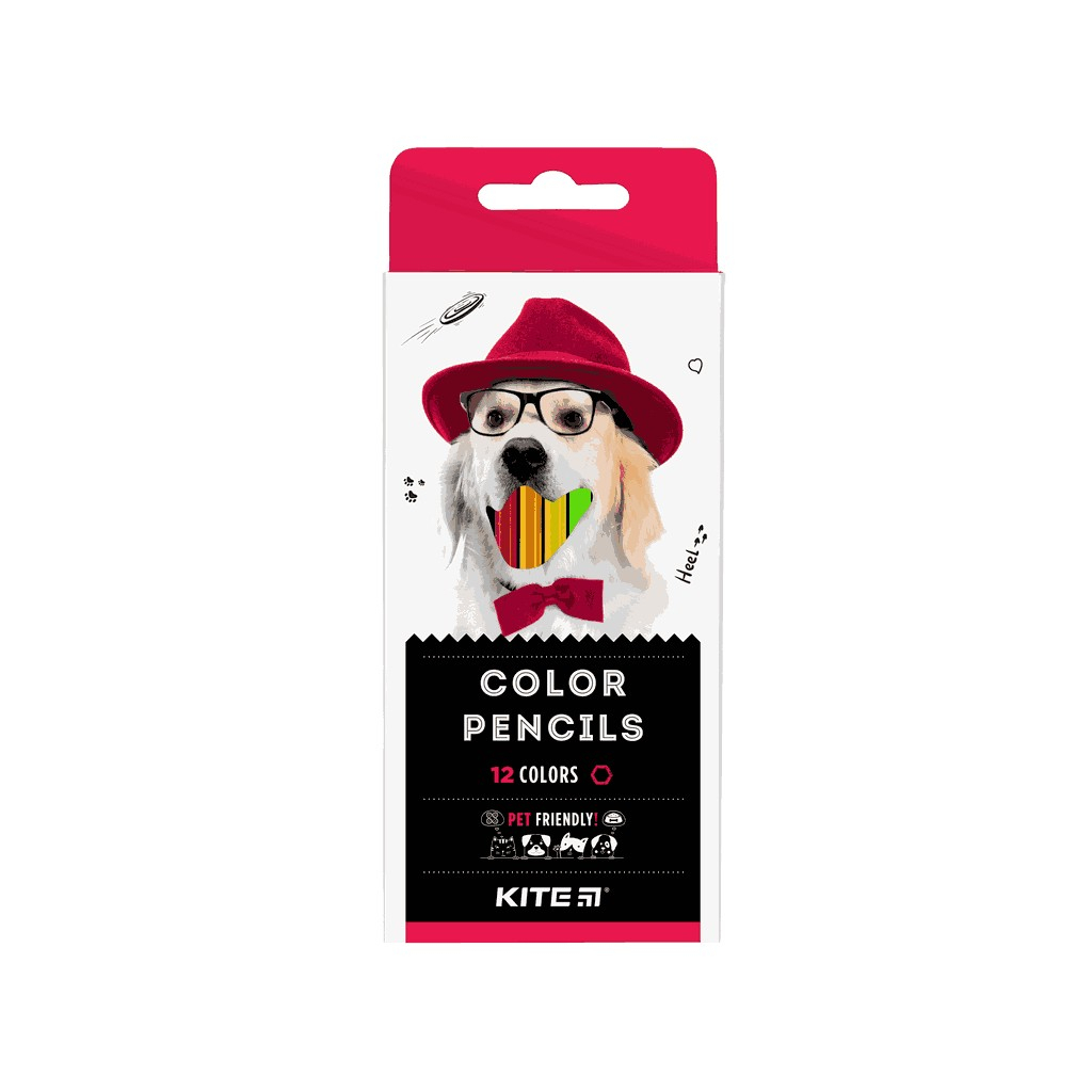 Карандаши цветные Kite Dogs 12 шт (K22-051-1)