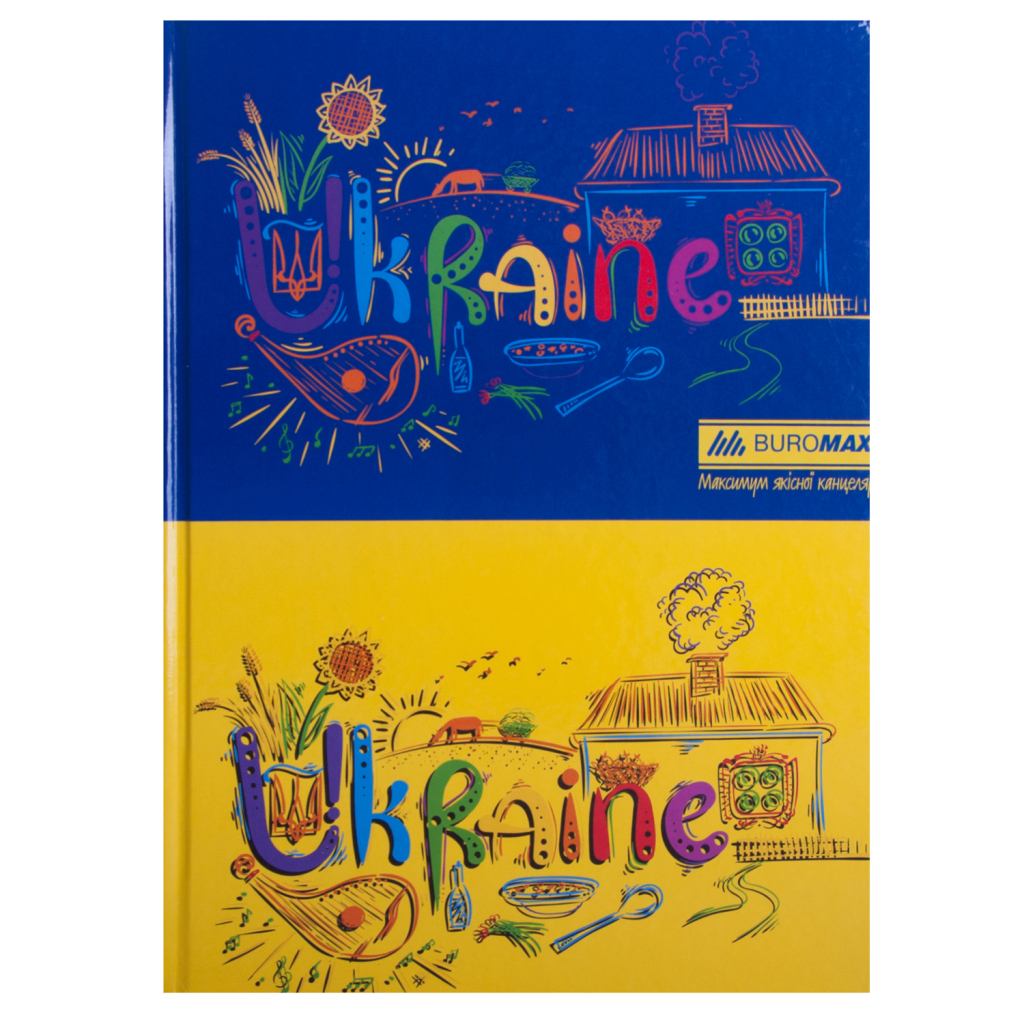 Канцелярська книга Buromax А4 UKRAINE, 96 аркушів, клітинка (BM.2400-38) зображення 5