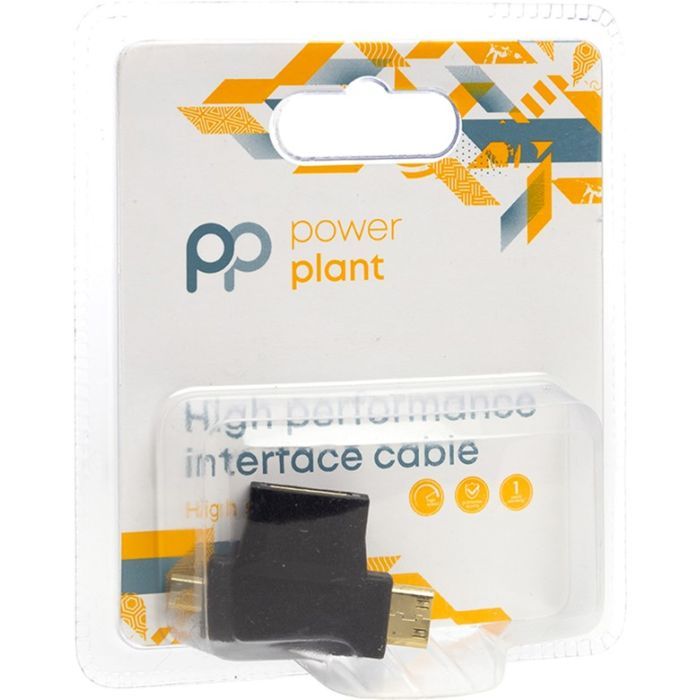 Перехідник HDMI (F) to mini HDMI (M) / micro HDMI (M) PowerPlant (CA912056) зображення 3