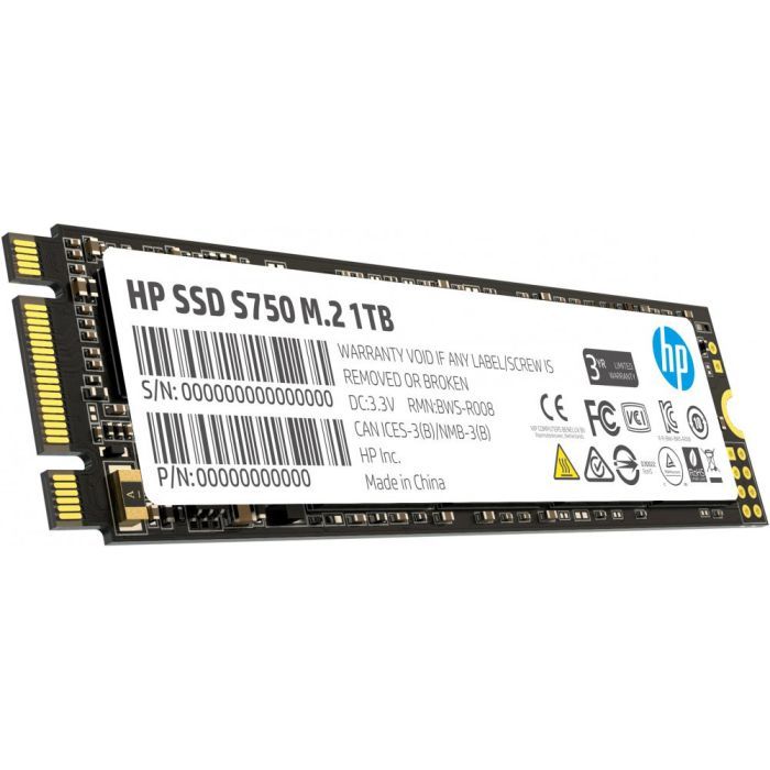Накопитель SSD M.2 2280 1TB S750 HP (16L57AA) изображение 2