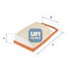 Повітряний фільтр для автомобіля UFI 30.793.00