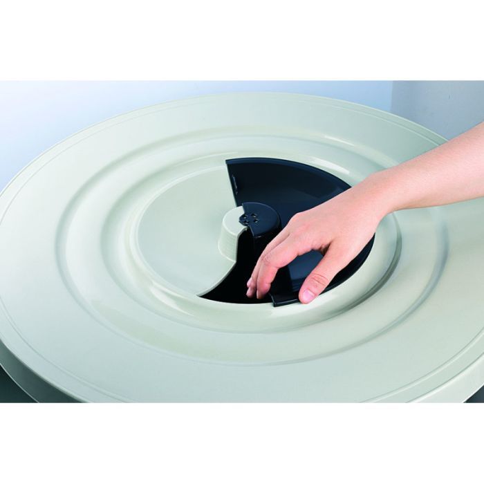 Контейнер для мусора Planet Household №6 серый 120 л (6830) изображение 2