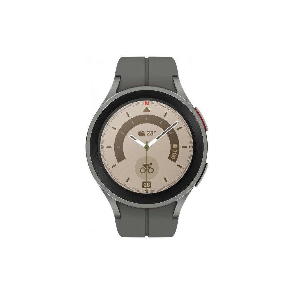 Смарт-годинник Samsung Galaxy Watch 5 Pro 45mm Titanium (SM-R920NZTASEK) зображення 2