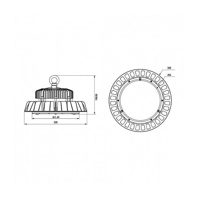 Світильник Eurolamp LED-UFO-240/50 зображення 2