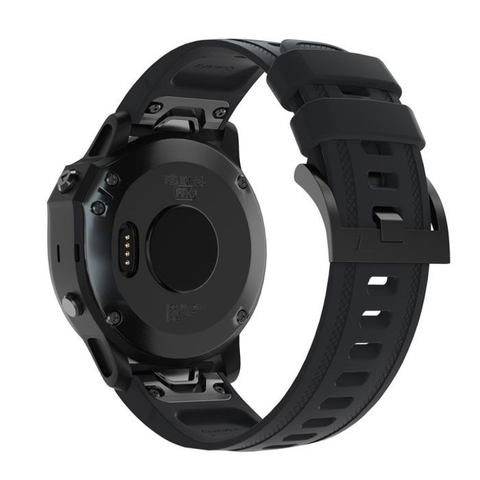 Ремешок для смарт-часов Armorstandart Silicone 20mm для Garmin Fenix 5s/6s Black (ARM60799) изображение 2