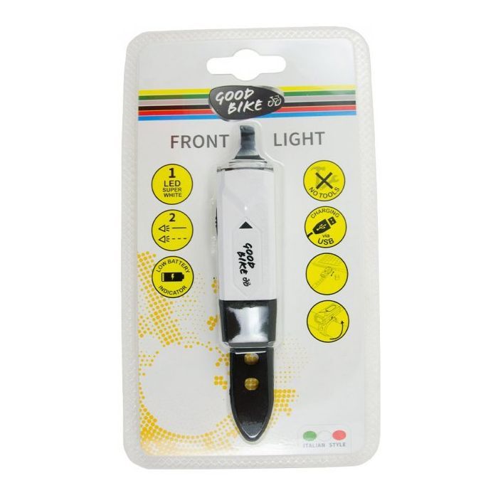 Передняя велофара Good Bike 1 LED (94304-IS) изображение 5