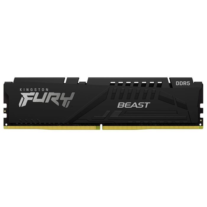 Модуль памяти для компьютера DDR5 32GB 5200 MHz Beast Black Kingston Fury (ex.HyperX) (KF552C36BBE-32)