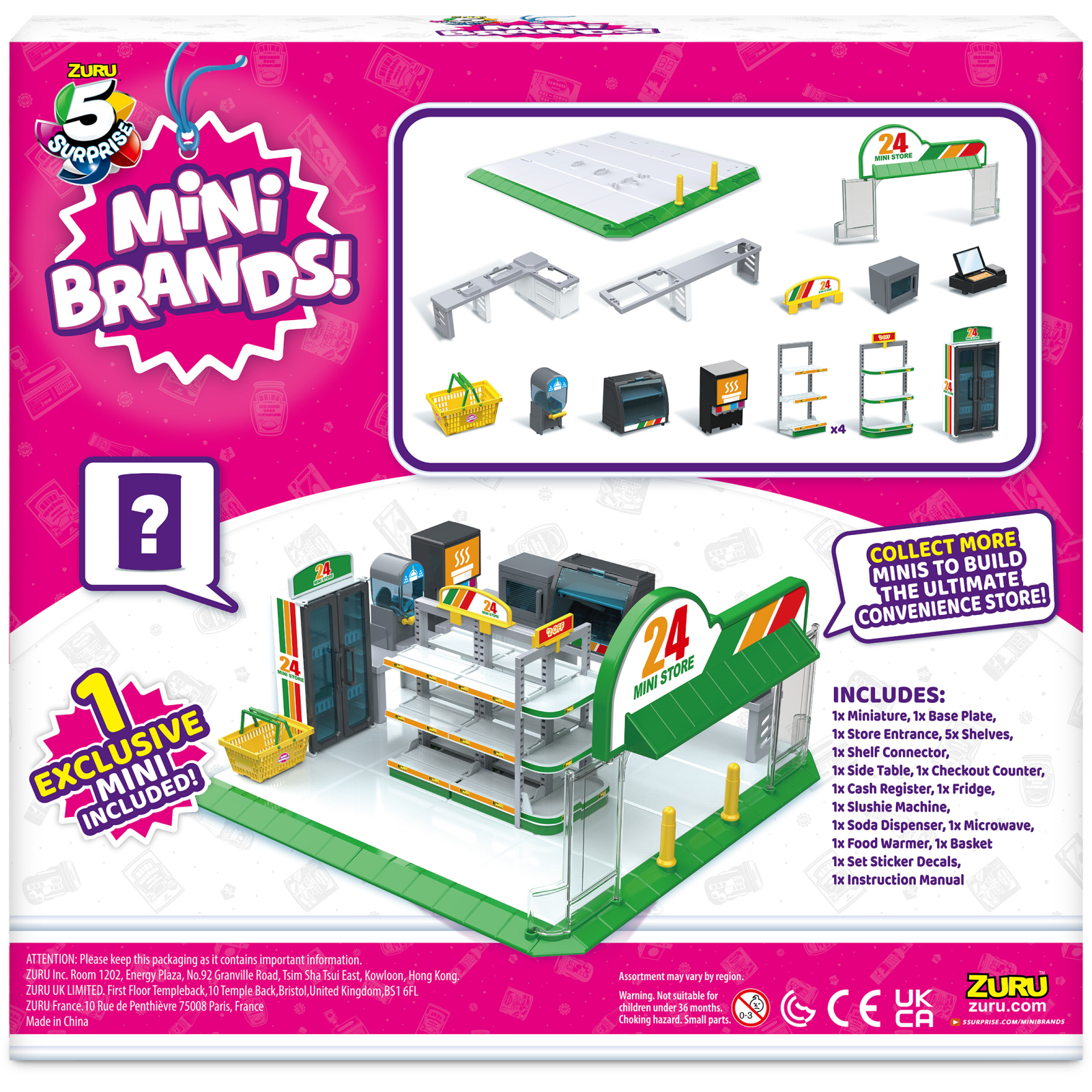 Ігровий набір Zuru Mini Brands Supermarket Магазин біля дому (77206) зображення 4