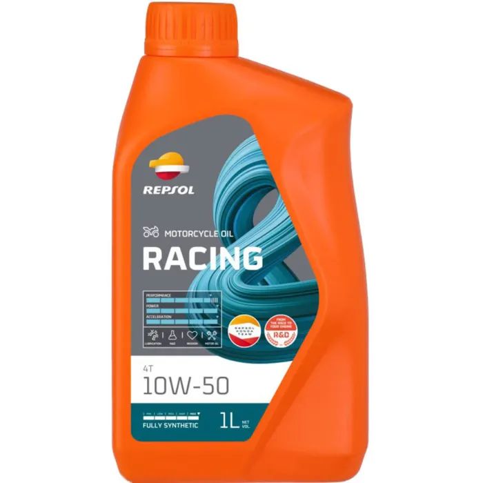 Моторное масло REPSOL RACING 4T 10W-50 1л (RPP2000NHC)