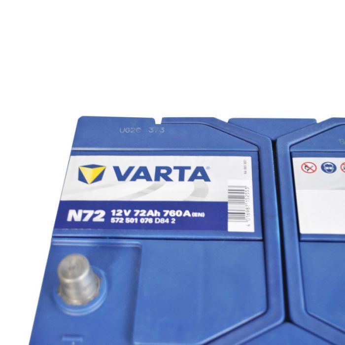 Акумулятор автомобільний Varta 72Ач Blue Dynamic EFB АЗИЯ  N72 (572501076) зображення 4