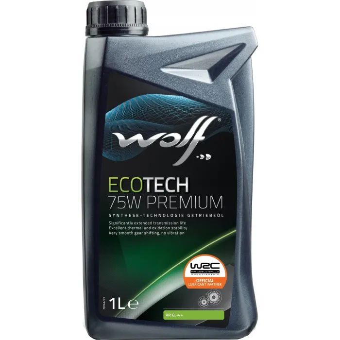 Трансмиссионное масло Wolf ECOTECH 75W PREMIUM 1л (1048869)