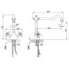 Змішувач Corso ARNO FE-5B252C (9679100) зображення 5