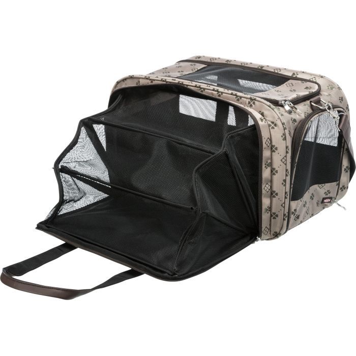 Переноска для животных Trixie Maxima Carrier 33x32х54 см до 8 кг (бежево-коричневая) (4047974289037) изображение 4