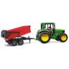Спецтехника Bruder трактор John Deere 6920 с прицепом (02057) изображение 3