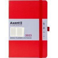 Еженедельник Axent 2023 Prime Strong 145x210 мм красный (8507-23-05-A)