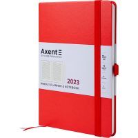 Еженедельник Axent 2023 Prime Strong 145x210 мм красный (8507-23-05-A) изображение 2