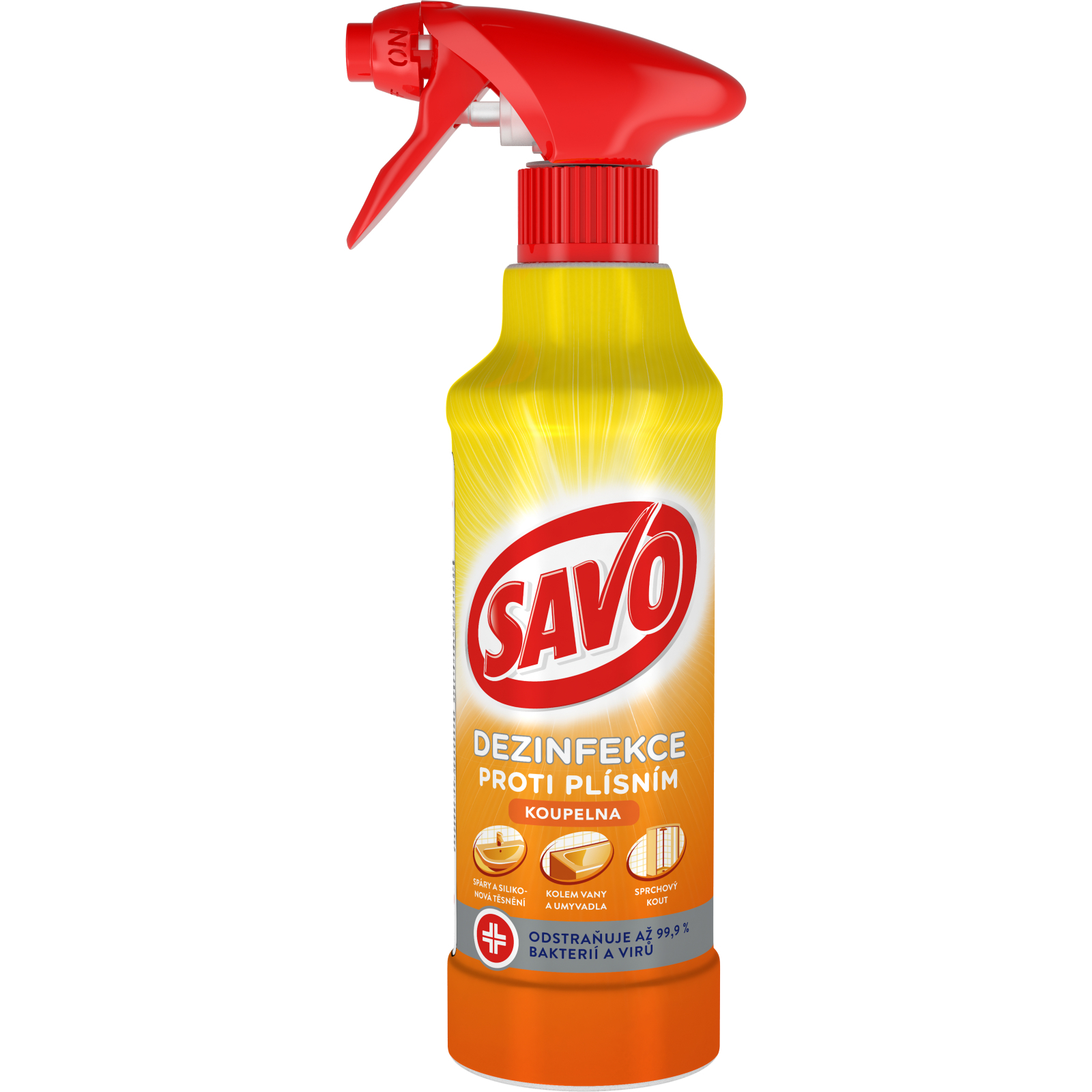 Спрей для чистки ванн Savo Против плесени 500 мл (8594005396746)
