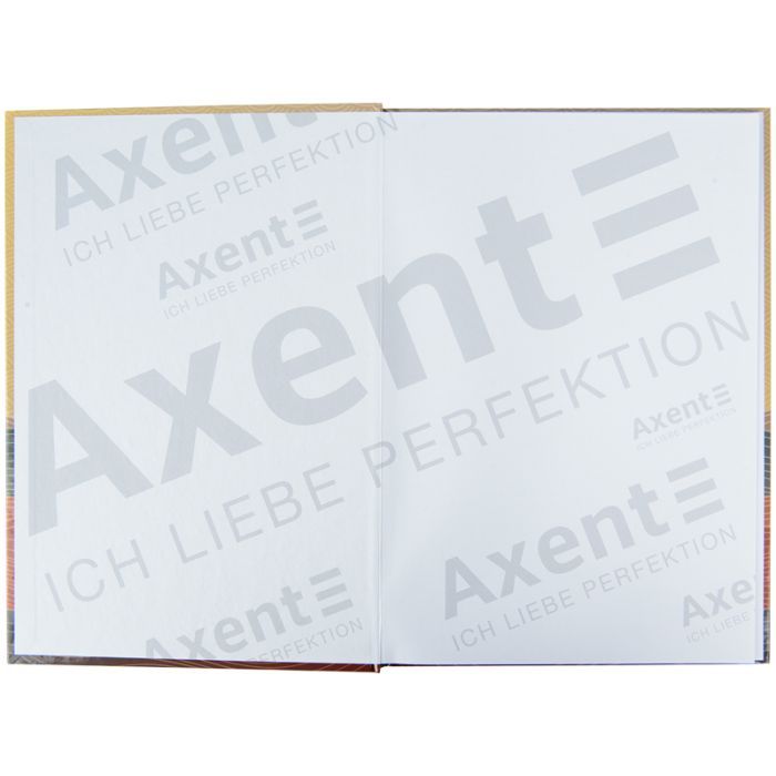 Канцелярская книга Axent Waves А4, 96 листов, клеточка, бронзовая (8422-563-A) изображение 2