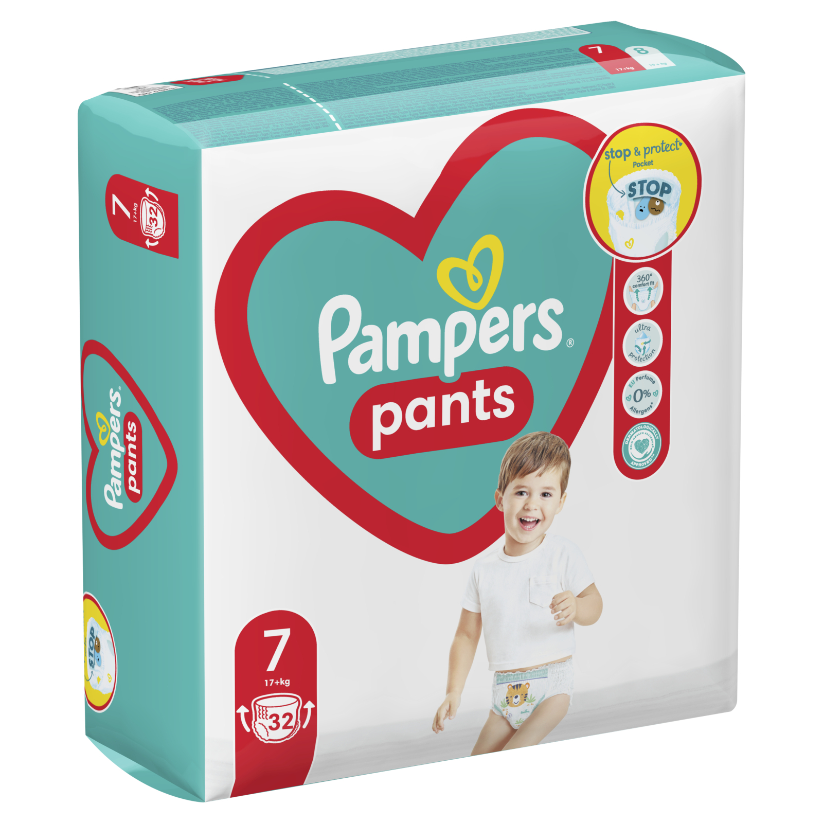 Підгузки Pampers Pants Розмір 7 (17+ кг) 32 шт (8006540374559) зображення 3
