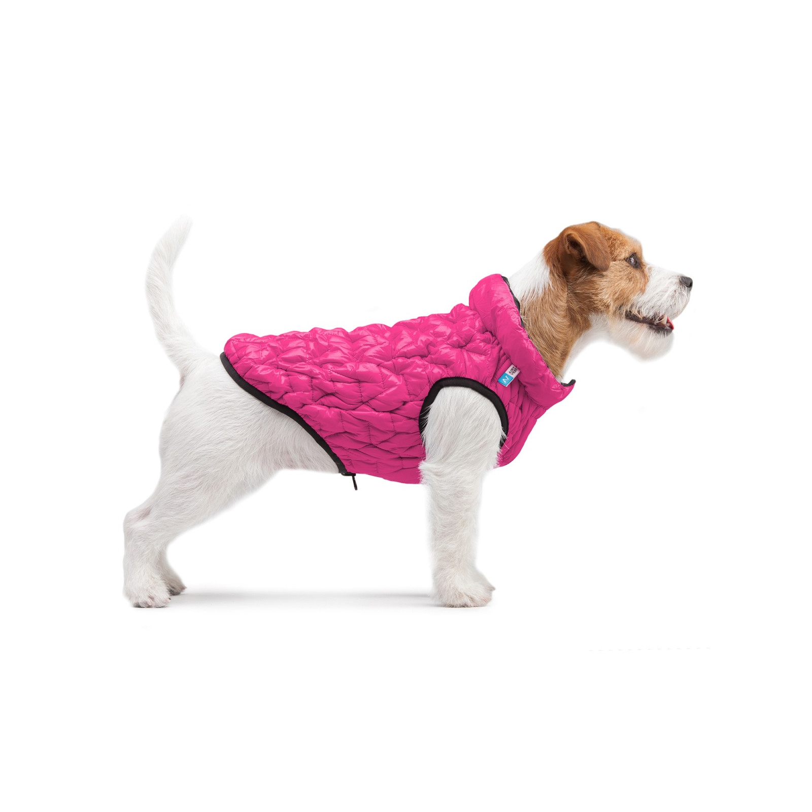 Курточка для животных Collar AiryVest UNI двусторонняя XS 28 розовато-черная (2507) изображение 7