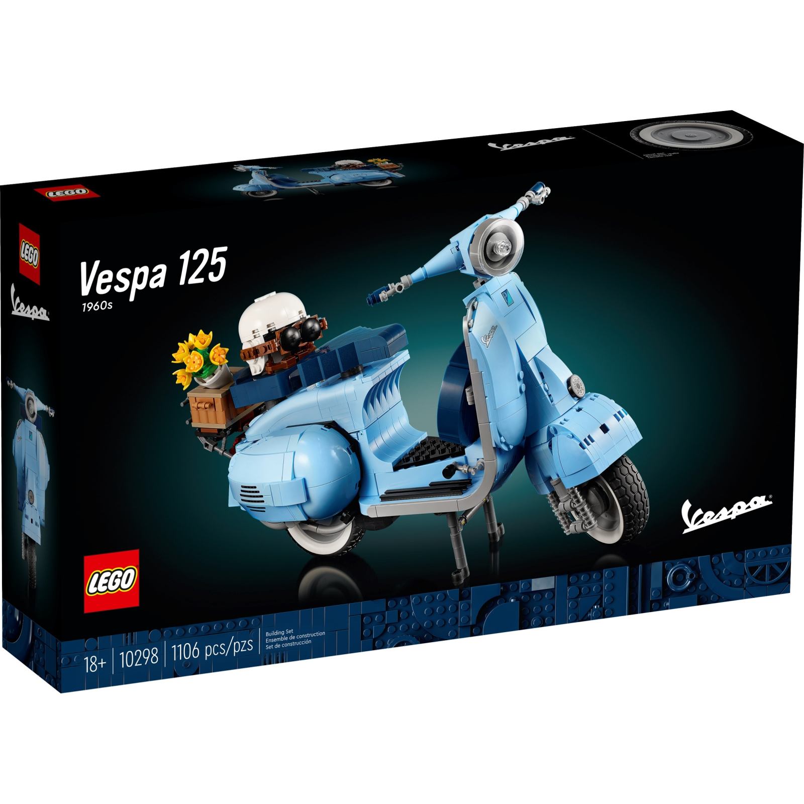 Конструктор LEGO Creator Expert Vespa 1106 деталей (10298) изображение 11