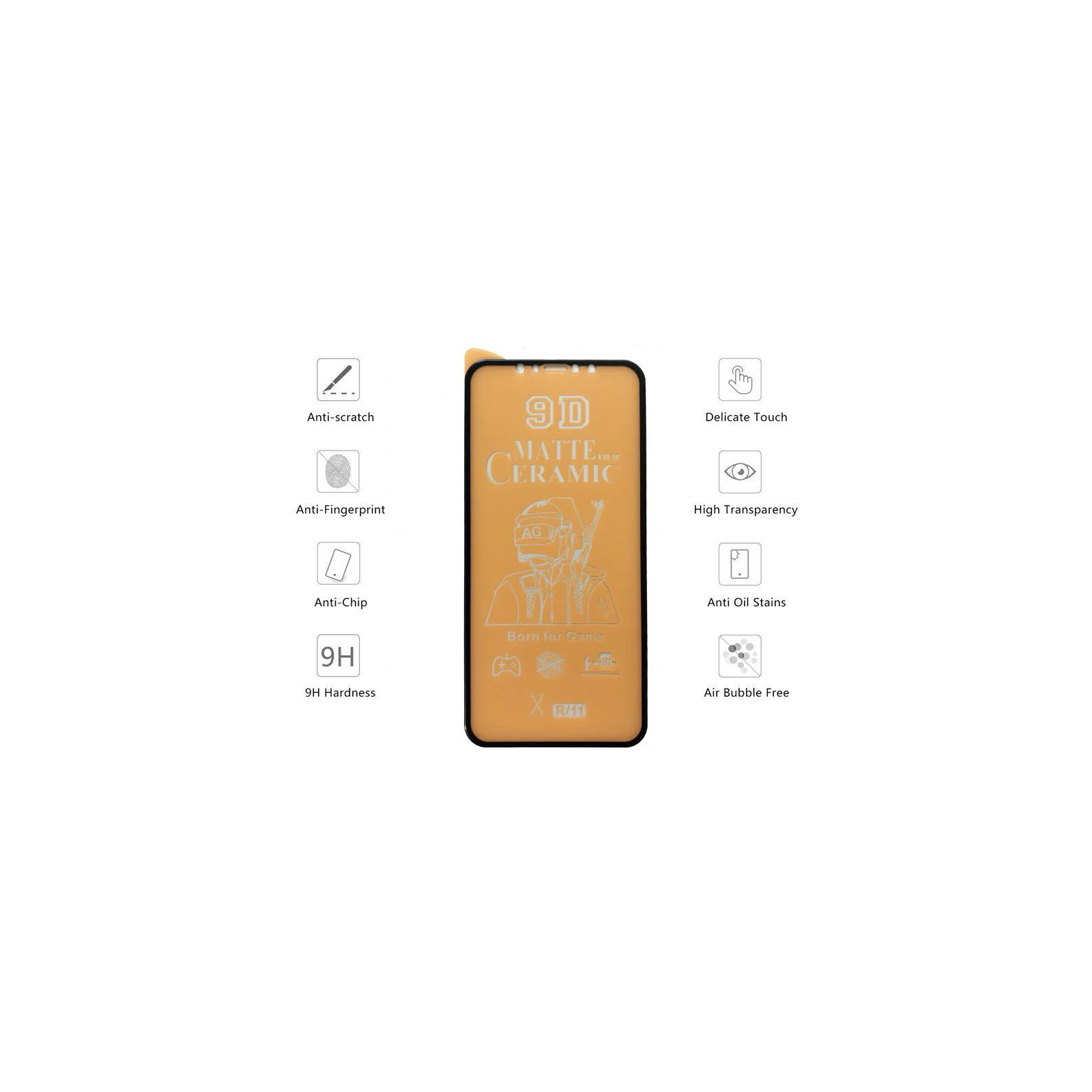 Стекло защитное Drobak glass-film Ceramics Matte iPhone 11 (464651) изображение 2