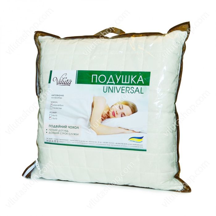 Подушка Viluta силиконовая кассетная Universal 70х70 (universal_70*70) изображение 2
