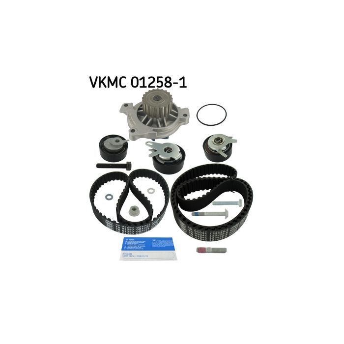 Комплект ремня ГРМ с помпой SKF VKMC 01258-1