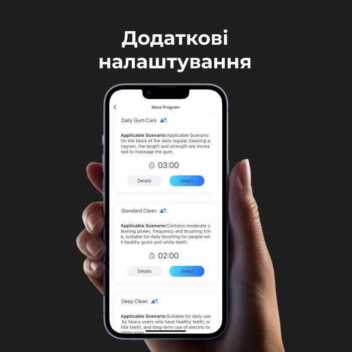 Електрична зубна щітка AENO ADB0001S зображення 7