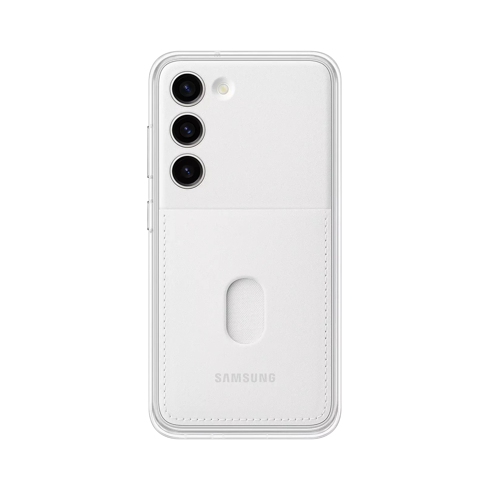 Чехол для мобильного телефона Samsung Galaxy S23 Frame Case White (EF-MS911CWEGRU)