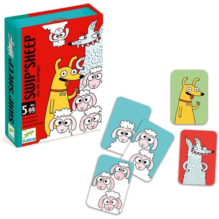 Настольная игра Djeco Собери барашков (Swip' Sheep) (DJ05145) изображение 2