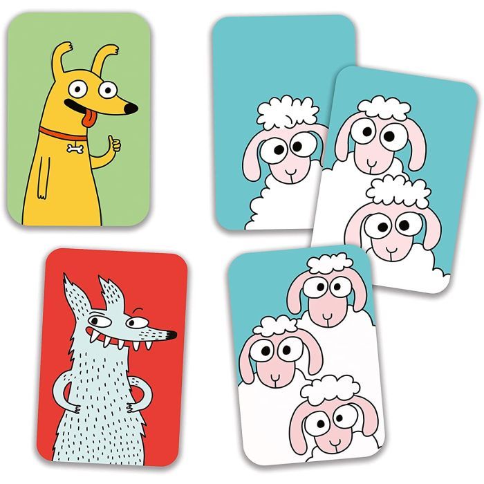 Настольная игра Djeco Собери барашков (Swip' Sheep) (DJ05145) изображение 4