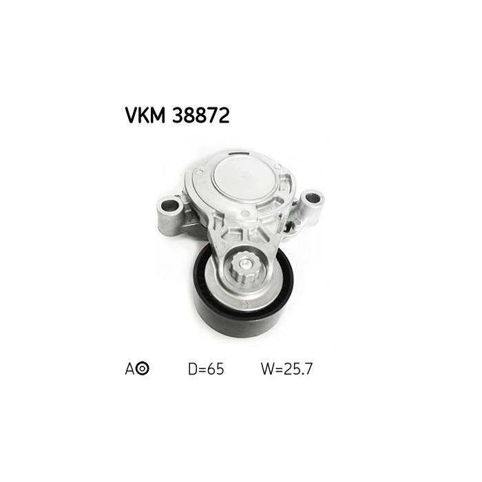 Ролик натяжителя ремня SKF VKM 38872 изображение 2