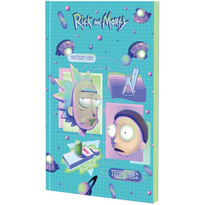 Блокнот Kite термобиндер Rick and Morty А5, 64 листа, нелинированный (RM23-193-2)