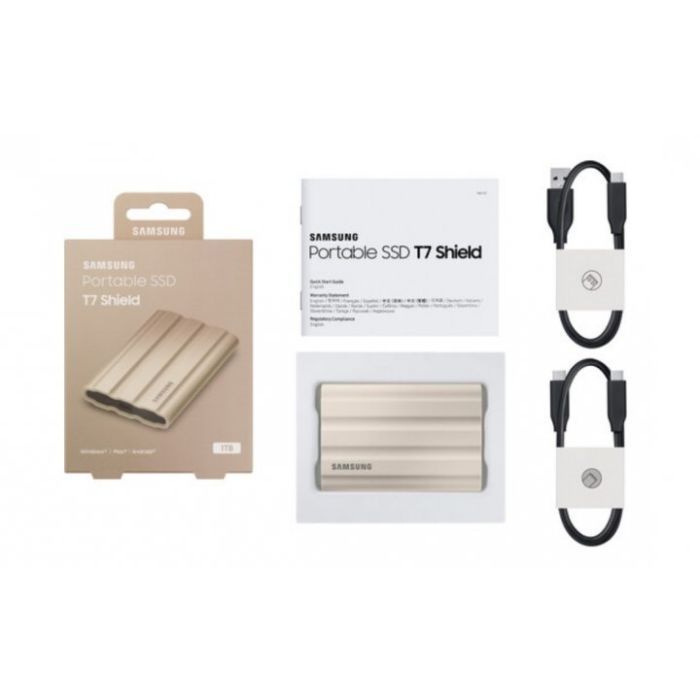 Накопитель SSD USB 3.2 1TB T7 Shield Samsung (MU-PE1T0K/EU) изображение 5