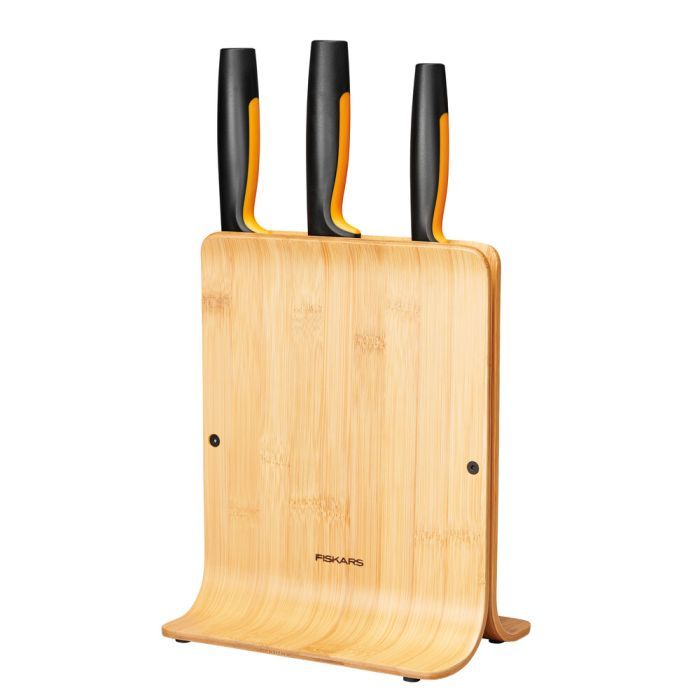 Набор ножей Fiskars Functional Form Bamboo 5 шт (1057552)