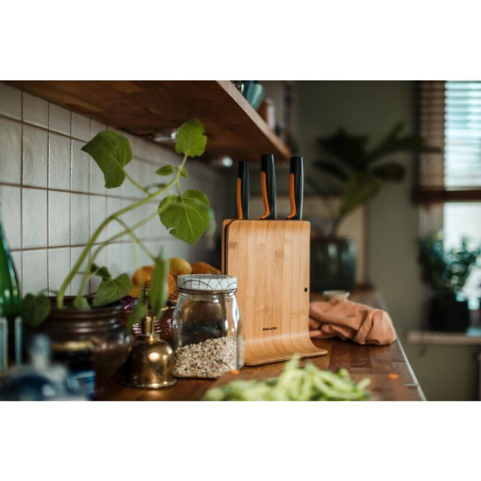Набор ножей Fiskars Functional Form Bamboo 5 шт (1057552) изображение 2
