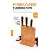 Набор ножей Fiskars Functional Form Bamboo 3 шт (1057553) изображение 3