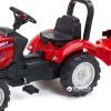Веломобиль Falk Case Ih Maxxum трактор на педалях красный (961AM) изображение 2