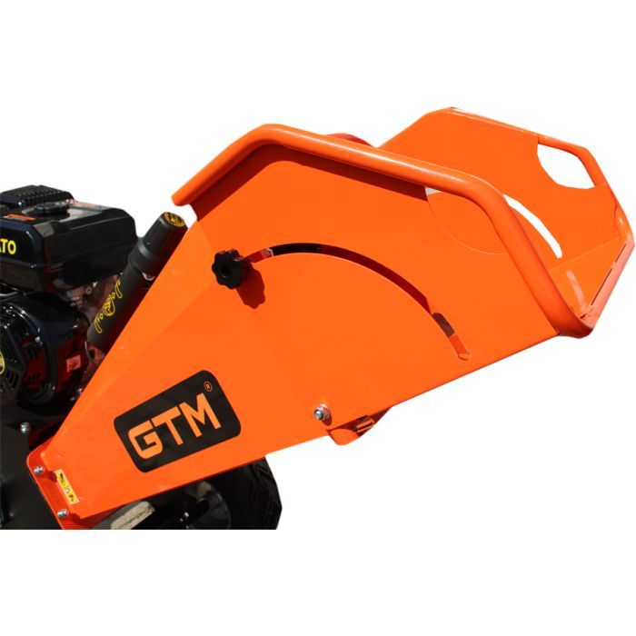 Садовий подрібнювач GTM бензиновий GS15002 15к.с., діам.гілок до 12см, барабан (GS15002) зображення 4