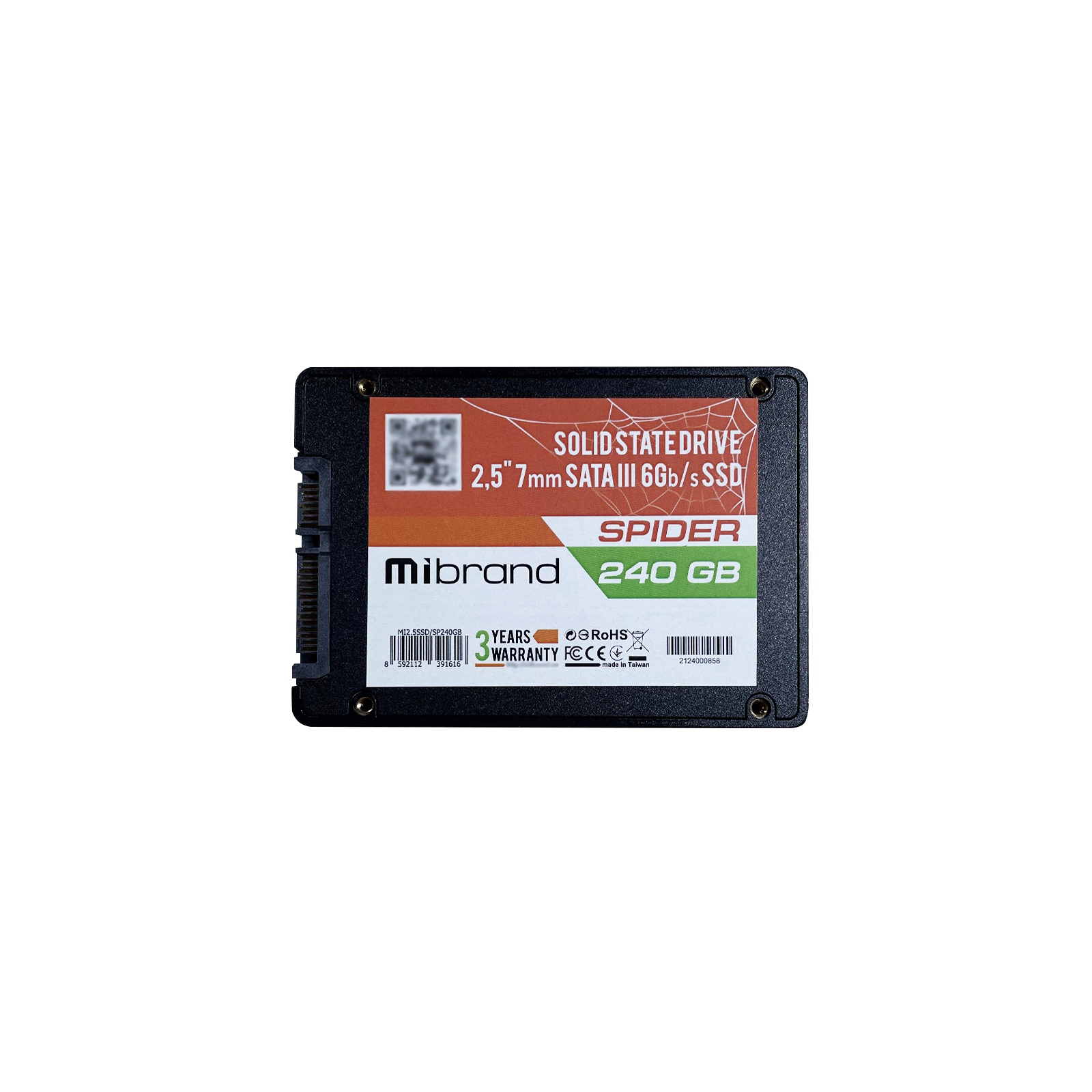 Накопичувач SSD 2.5" 240GB Mibrand (MI2.5SSD/SP240GBST) зображення 2
