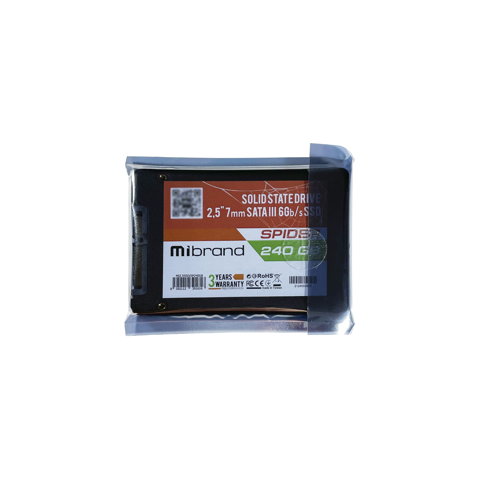 Накопитель SSD 2.5" 240GB Mibrand (MI2.5SSD/SP240GBST) изображение 4