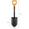 Лопата Fiskars Solid, 80 см, 1.35кг (1066715) изображение 5