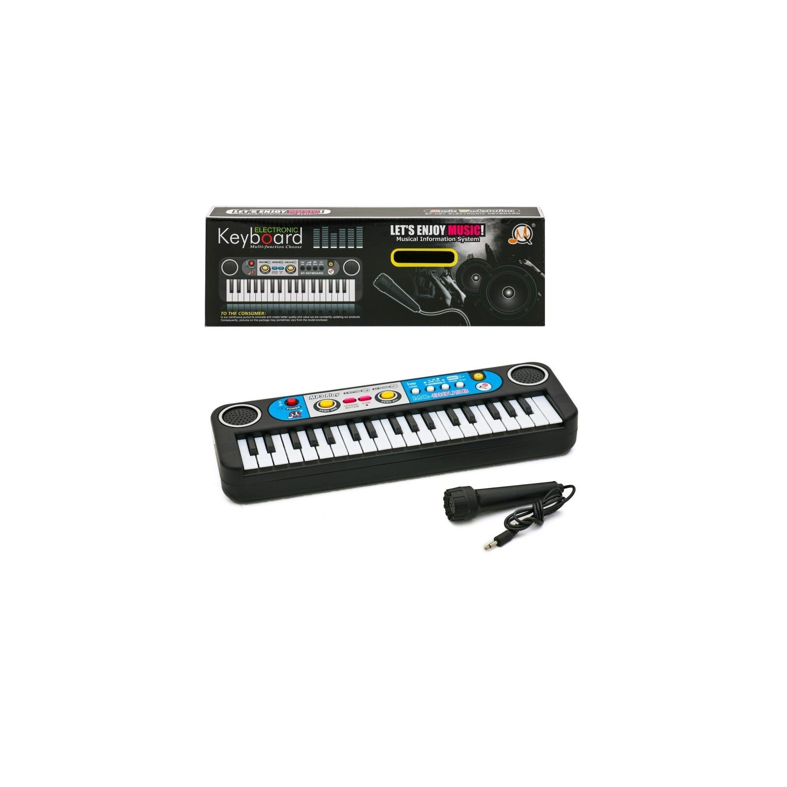 Музыкальная игрушка MQ Синтезатор с микрофоном (MQ818USB)