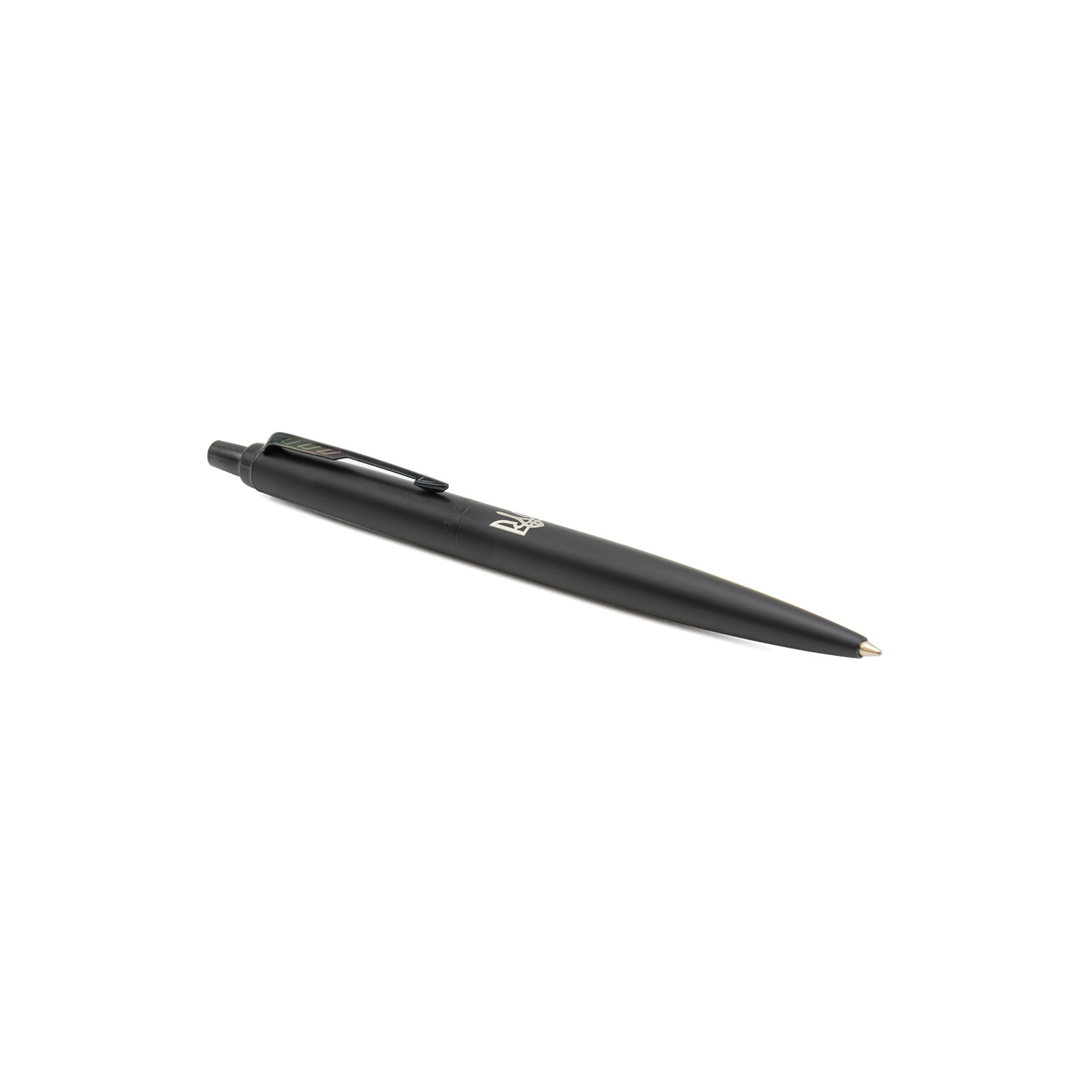 Ручка шариковая Parker JOTTER 17 XL UKRAINE Monochrome Black BT BP Трезубец (12432_TR) изображение 2