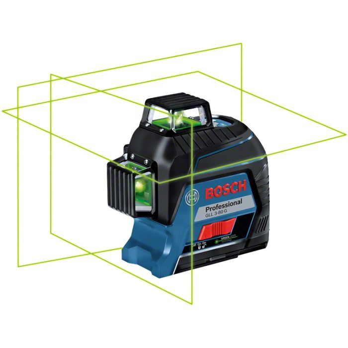 Лазерный нивелир Bosch GLL 3-80 G в кейсе (0.601.063.Y00)