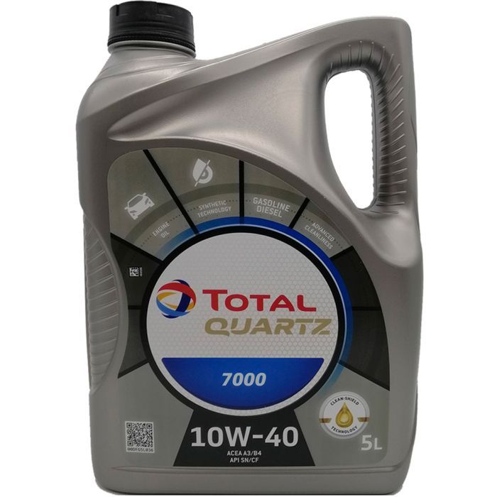 Моторное масло Total QUARTZ 7000 10w40 4л (214107)
