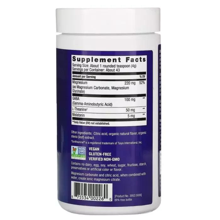 Минералы Natural Vitality Напиток для спокойного сна, вкус ягод, CALM Specifics, Calmful Sleep (PTG-00226) изображение 3