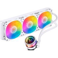 Система жидкостного охлаждения JONSBO TW7-360 ARGB White изображение 2